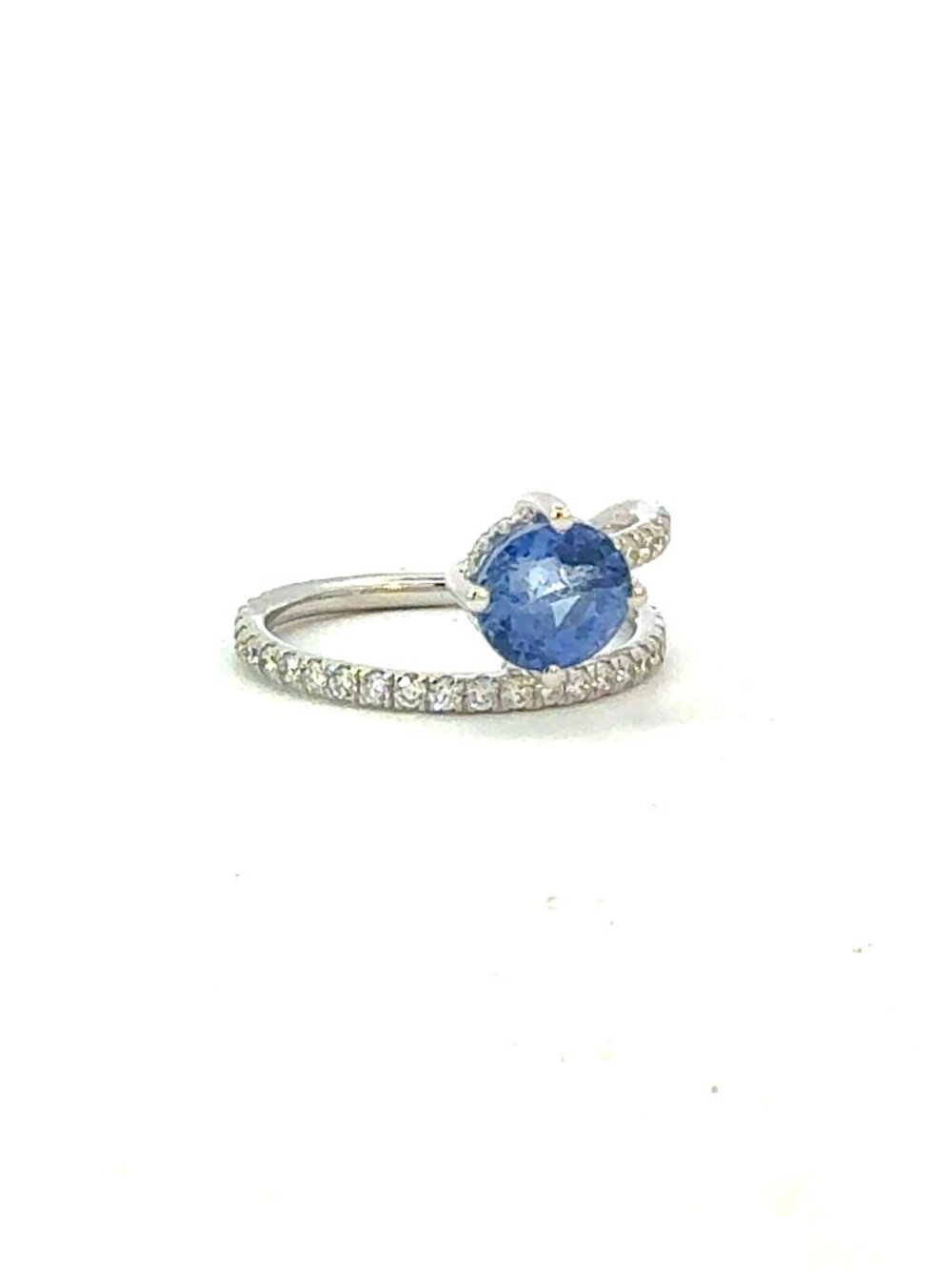 Natural Sapphire Diamond Ring Size 7 14k Gold 2.89 TCW Certified $3,950 604439